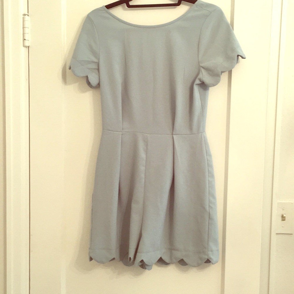 Tiffany Blue Romper
